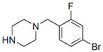 1-(4-Bromo-2-fluorobenzyl)piperazine Structure,870703-75-6Structure