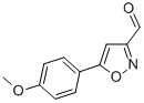 5-(4-Methoxyphenyl)isoxazole-3-carboxaldehyde Structure,870703-95-0Structure