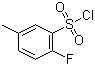 2-Fluoro-5-methylbenzenesulfonyl chloride Structure,870704-14-6Structure