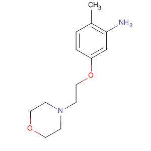 2-Methyl-5-(2-morpholinoethoxy)benzenamine Structure,870708-38-6Structure