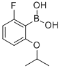 2-Fluoro-6-isopropoxyphenylboronic acid Structure,870777-17-6Structure