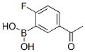 5-Acetyl-2-fluorobenzeneboronic acid Structure,870777-29-0Structure