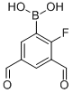 2-Fluoro-3,5-diformylphenylboronic acid Structure,870778-85-1Structure