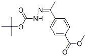 (Z)-tert-butyl 2-(1-(4-(methoxycarbonyl)phenyl)ethylidene)hydrazinecarboxylate Structure,870822-87-0Structure