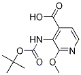 Methyl 3-(tert-butoxycarbonylamino)-2-methoxyisonicotinate Structure,870997-82-3Structure