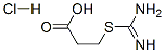 3-(Amidinothio)propionic acid hydrochloride Structure,871-62-5Structure