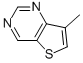 7-Methyl-thieno[3,2-d]pyrimidine Structure,871013-26-2Structure