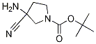 Tert-butyl 3-amino-3-cyanopyrrolidine-1-carboxylate Structure,871115-54-7Structure