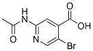 2-Acetamido-5-bromoisonicotinic acid Structure,871269-03-3Structure