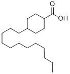 4-N-dodecylcyclohexanecarboxylic acid Structure,871325-02-9Structure