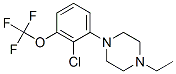 1-[2-Chloro-3-(trifluoromethoxy)phenyl]-4-ethylpiperazine Structure,871357-01-6Structure