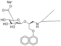 (S)-Propranolol beta-D-Glucuronide Sodium Salt Structure,87144-73-8Structure