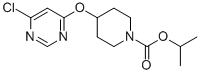 4-(6-Chloro-pyrimidin-4-yloxy)-piperidine-1-carboxylic acid isopropyl ester Structure,871681-64-0Structure