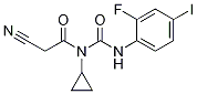 2-Cyano-n-cyclopropyl-n-[[(2-fluoro-4-iodophenyl)amino]carbonyl]acetamide Structure,871700-26-4Structure