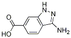 3-Amino-1h-indazole-6-carboxylic acid Structure,871709-92-1Structure