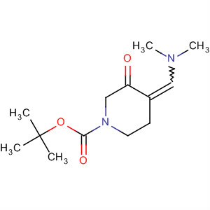 4-[(Dimethylamino)methylene]-3-oxo-1-piperidinecarboxylic acid 1,1-dimethylethyl ester Structure,871726-72-6Structure