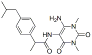 苯乙酰胺,n-(6-氨基-1,2,3,4-四氫-1,3-二甲基 -2,4-二氧代-5-嘧啶 )--alpha--甲基 -4-(2-甲基丙基 )-結(jié)構(gòu)式_872051-97-3結(jié)構(gòu)式