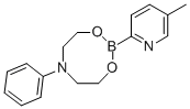 5-Methylpyridine-2-boronic acid n-phenyldiethanolamine ester Structure,872054-54-1Structure