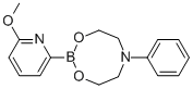 6-Methoxypyridine-2-boronic acid n-phenyldiethanolamine ester Structure,872054-59-6Structure