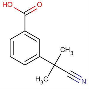 3-(1-Cyano-1-methylethyl)benzoic acid Structure,872091-00-4Structure