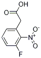 3-Fluoro-2-nitro-benzeneacetic acid Structure,872141-25-8Structure