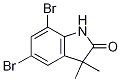 5,7-Dibromo-3,3-dimethyloxindole Structure,872271-71-1Structure