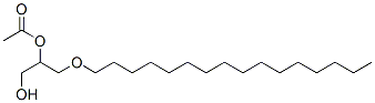 1-O-hexadecyl-2-acetyl-rac-glycerol Structure,87233-21-4Structure