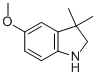 5-Methoxy-3,3-dimethylindoline Structure,87234-77-3Structure