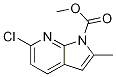 Methyl 6-chloro-2-methyl-1h-pyrrolo[2,3-b]pyridine-1-carboxylate Structure,872366-89-7Structure