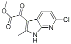 1H-pyrrolo[2,3-b]pyridine-3-acetic acid, 6-chloro-2-methyl-alpha-oxo-, methyl ester Structure,872366-92-2Structure