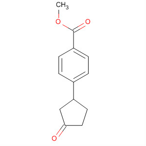 Methyl 4-(3-oxocyclopentyl)benzoate Structure,872613-90-6Structure