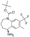 (S)-5-氨基-7-甲基-8-(三氟甲基)-2,3,4,5-四氫-1H-苯并[b]氮雜卓-1-羧酸叔丁酯結(jié)構(gòu)式_872624-62-9結(jié)構(gòu)式