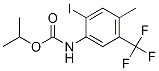 Isopropyl(2-iodo-4-methyl-5-(trifluoromethyl)phenyl)carbamate Structure,872624-69-6Structure