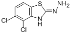 4,5-Dichloro-2(3h)-benzothiazolonehydrazone Structure,872696-05-4Structure