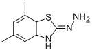 5,7-Dimethyl-2(3h)-benzothiazolone hydrazone Structure,872696-08-7Structure