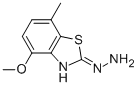 4-Methoxy-7-methyl-2(3h)-benzothiazolone hydrazone Structure,872696-09-8Structure