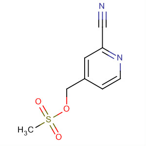 (2-Cyanopyridin-4-yl)methyl methanesulfonate Structure,872706-93-9Structure