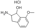 2-Amino-7-methoxy-indan-1-ol hydrochloride Structure,872785-85-8Structure