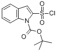 Tert-butyl 2-(chlorosulfonyl)-1h-indole-1-carboxylate Structure,872983-77-2Structure