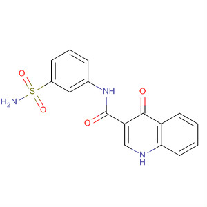 4-Oxo-n-(3-sulfamoylphenyl)-1h-quinoline-3-carboxamide Structure,873050-26-1Structure