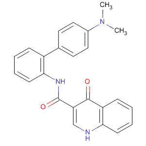 N-[2-(4-dimethylaminophenyl)phenyl]-4-oxo-1h-quinoline-3-carboxamide Structure,873050-29-4Structure