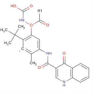 Methyl 2-tert-butyl-5-(4-oxo-1,4-dihydroquinoline-3-carboxamido)phenylcarbamate Structure,873050-31-8Structure