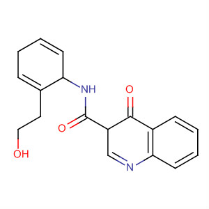 N-[2-(2-hydroxyethyl)phenyl]-4-oxo-1h-quinoline-3-carboxamide Structure,873050-57-8Structure