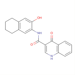 1,4-Dihydro-n-(1,2,3,4-tetrahydro-6-hydroxynaphthalen-7-yl)-4-oxoquinoline-3-carboxamide Structure,873050-73-8Structure