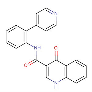 4-Oxo-n-[2-(4-pyridyl)phenyl]-1h-quinoline-3-carboxamide Structure,873050-87-4Structure