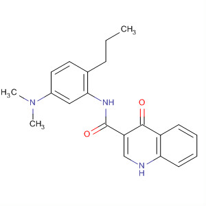 N-(5-dimethylamino-2-propyl-phenyl)-4-oxo-1h-quinoline-3-carboxamide Structure,873051-14-0Structure