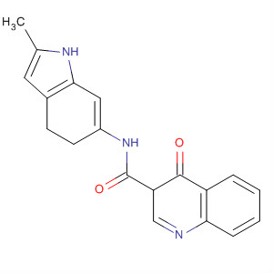 N-(2-methyl-1h-indol-6-yl)-4-oxo-1h-quinoline-3-carboxamide Structure,873051-20-8Structure