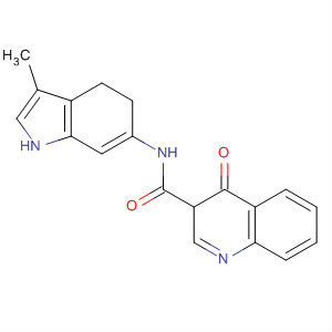 N-(3-methyl-1h-indol-6-yl)-4-oxo-1h-quinoline-3-carboxamide Structure,873051-29-7Structure