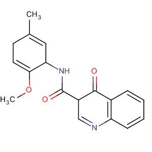 N-(2-methoxy-5-methyl-phenyl)-4-oxo-1h-quinoline-3-carboxamide Structure,873051-36-6Structure