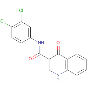 N-(3,4-dichlorophenyl)-4-oxo-1h-quinoline-3-carboxamide Structure,873051-37-7Structure